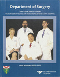 Department of Surgery 2005-2006 Annual Report Yale University School of Medicine / Yale-New Haven Hospital by Yale School of Medicine Department of Surgery