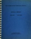 Grace-New Haven Community Hospital Annual Report 1956 - 1958