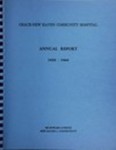 Grace-New Haven Community Hospital Annual Report 1959 - 1960