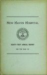 New Haven Hospital Eighty-First Annual Report for the Year 1907