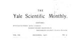 Yale Scientific Magazine; Volume VII, Number 3