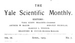 Yale Scientific Magazine; Volume IX, Number 7