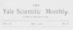 Yale Scientific Magazine; Volume XI, Number 8
