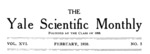 Yale Scientific Magazine; Volume XVI, Number 5