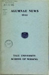 Yale School of Nursing Alumnae News 1943 by Yale University School of Nursing