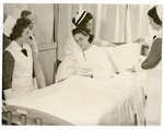 Nursing students repositioning a patient by Yale University School of Nursing