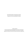 Racial and Ethnic Disparities in Teenage Pregnancy: Perspectives from Teens and Community Members in Connecticut